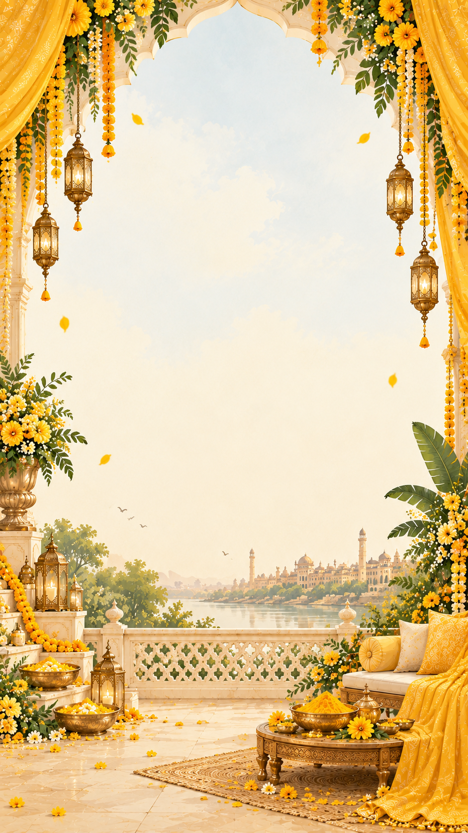 Haldi Background