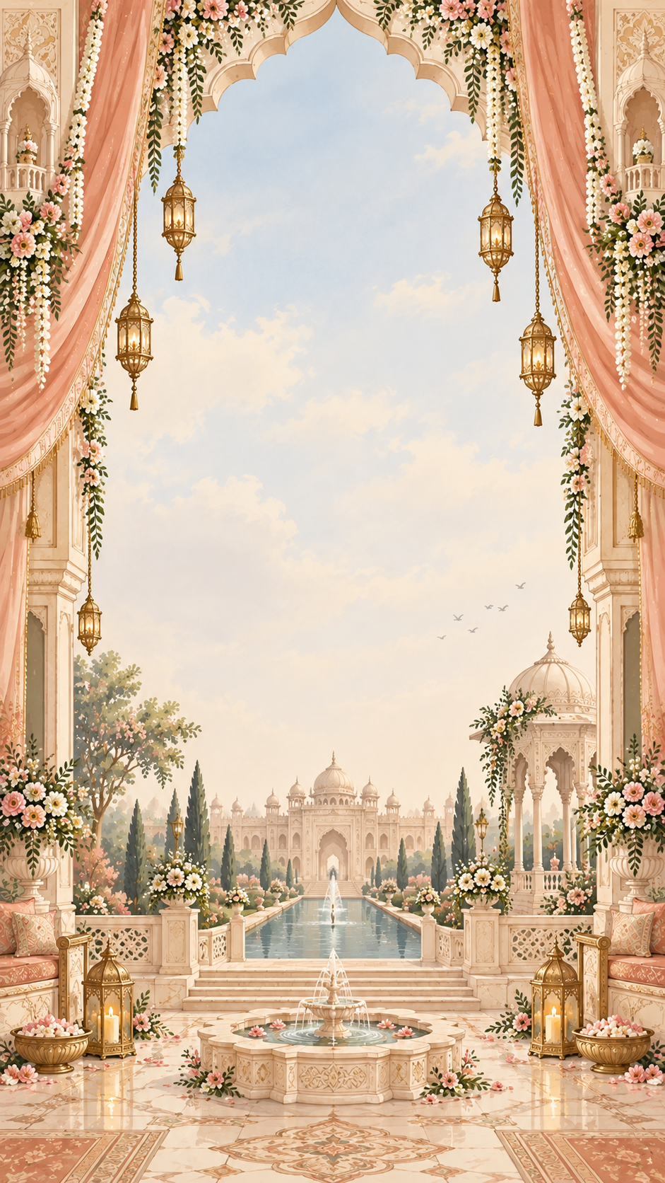 Wedding Families Background